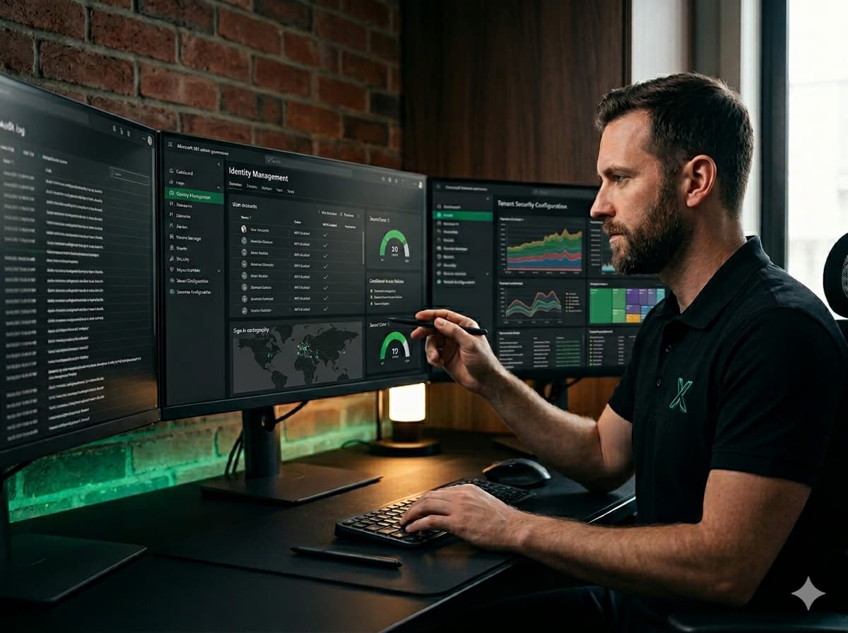 Gouvernance Microsoft 365 Gueex IT : tenant supervisé pour PME