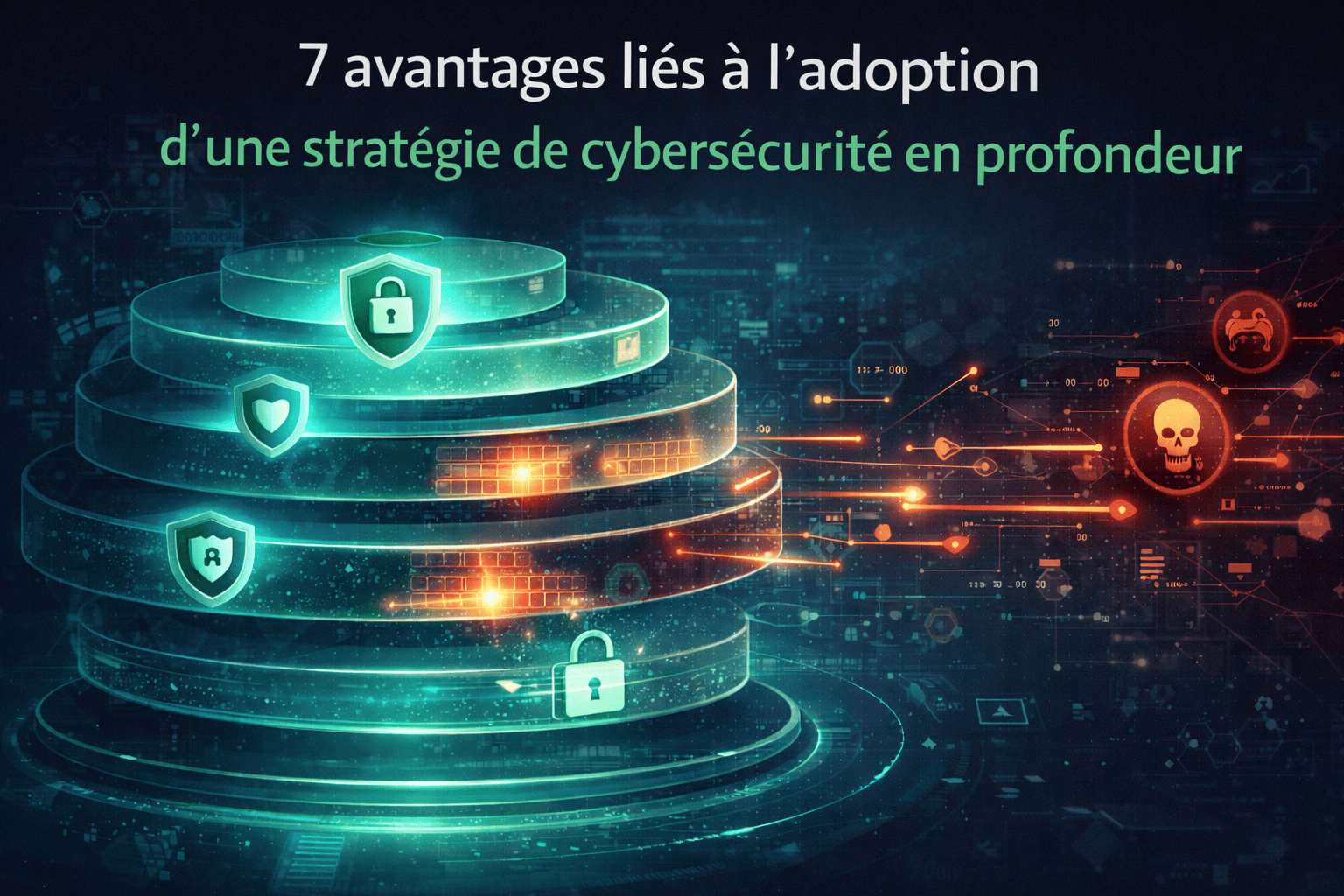 7 avantages liés à l’adoption d’une stratégie de cybersécurité en profondeur